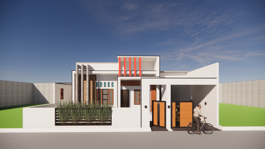 Desain rumah minimalis 150m2
