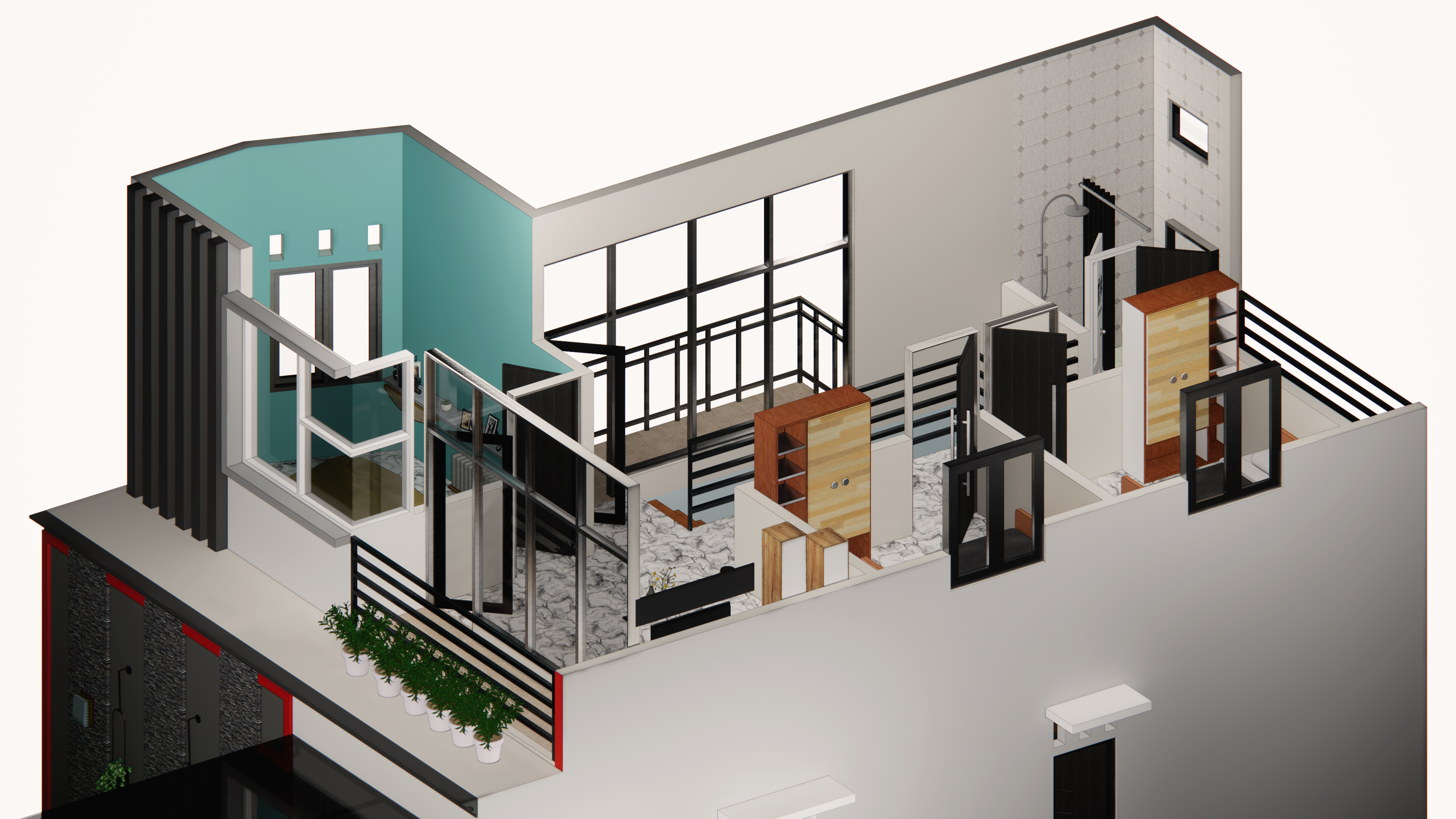 Jasa desain minimalis 2 72m2 2 lantai