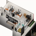 Jasa desain minimalis 2 72m2 2 lantai