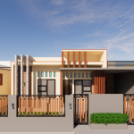 Desain rumah minimalis 150m2